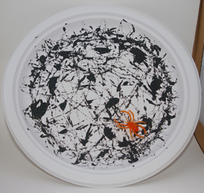 spider web plate